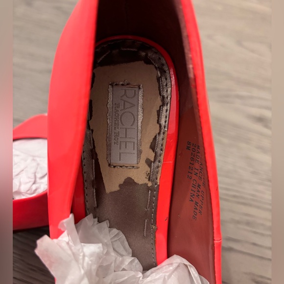 New in Box Rachel Roy Keiraah Pink Heels Size 8 - Picture 6 of 6